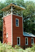 Hose drying tower