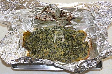 Finished Chicken Florentine