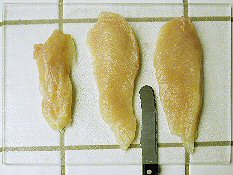 Cut Chicken Breast
