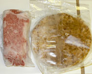 Turkey Burger and Boca Patty