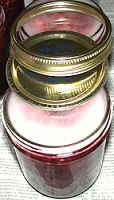 Seal jam jar