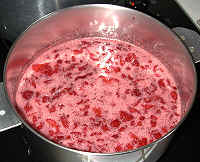 Strawberry sugar mix