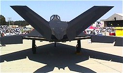 Stealth fighter.