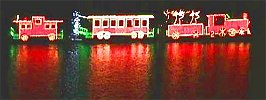Boats at night