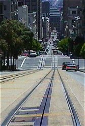 Starting down Powell St.