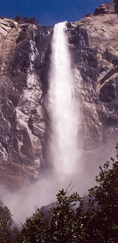 Bridalveil up close